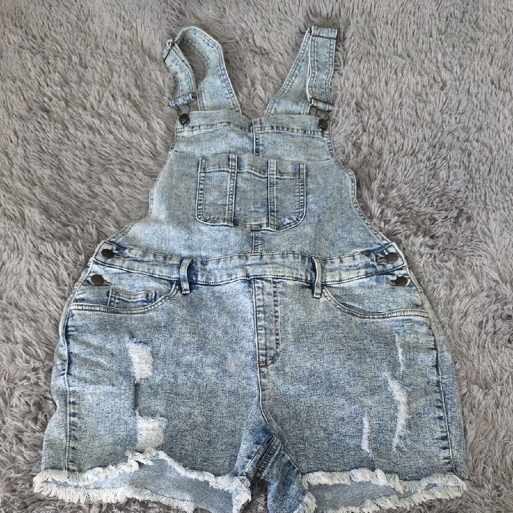 VENUS Light Blue Denim Women's Overalls